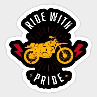 Motorcyclist Proud Biker Motorcycle Sticker